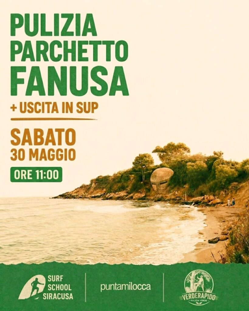 Pulizia del Parchetto Oasi Fanusa a Punta Milocca sabato 30 maggio 2026 alle ore 11:00